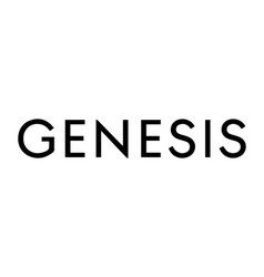 Genesis Brand Logo Symbol Black Name Design