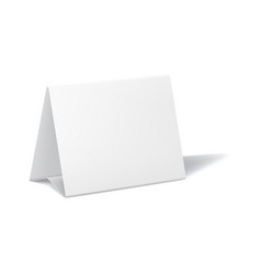 Table Stand Paper Tent Card Menu Display Mockup