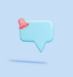 3d Minimal Magenta Chat Bubble On Pink Background