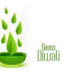 Happy Diwali Celebration Background In Eco