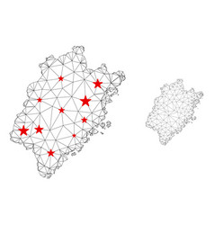 Polygonal 2d Mesh Fujian Province Map