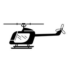 Rc Helicopter Icon Simple Style