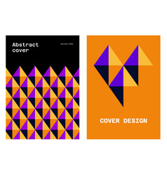 Abstract Geometric Cover A4 Presentation Page