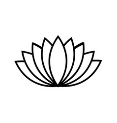 Lotus Flower Royalty Free Vector Image - VectorStock