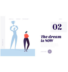 Dream Landing Page Character Imagine Ideal Life