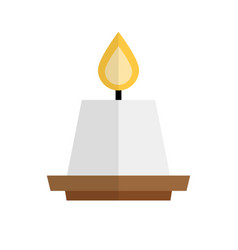 Modern Candle And Candlelight Icon