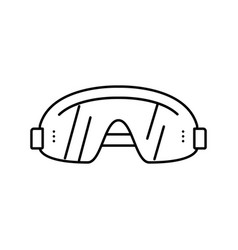 Glasses Wingsuit Tool Line Icon