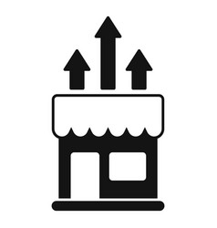 Street Shop Grow Icon Simple Direct