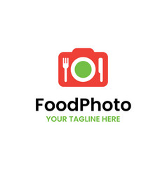 Food Dish Photography Camera Logo