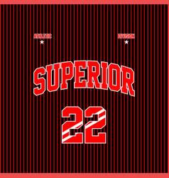 Superior 22 Athletic Division Baseball Style Vinta