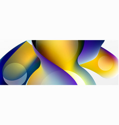 Fluid Abstract Background Liquid Color Gradients