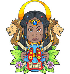 Mythological African Goddess