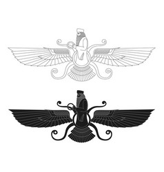 Ancient Sumerian Symbol Faravahar