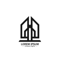 Building Logo For Construction Company Modern