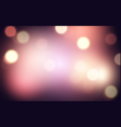 Vibrant Glow In Abstract Bokeh Lights Background