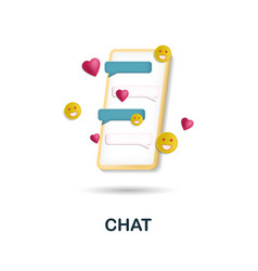 Chat Icon 3d From Discussion Collection Creative