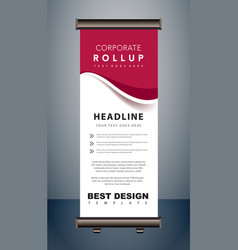 Corporate Rollup Banner Design Template