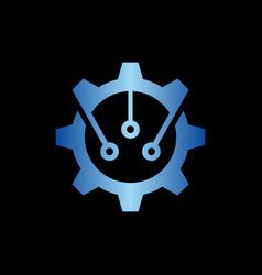 Gear Engine Tech Modern Simple Logo