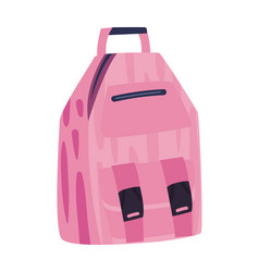 Flat Pink Backpack