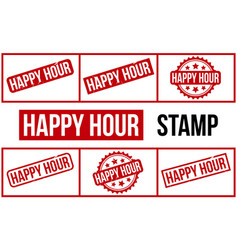 Happy Hour Rubber Stamp Set