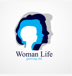 Woman Life Age Years Concept Time Life