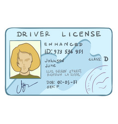 Cartoon Female Drivers Id