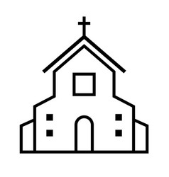 A Simple Christian Church Or Chapel