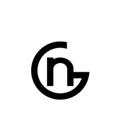 Minimalist Letter G N Art Logo