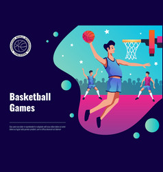 Basketball Games Poster