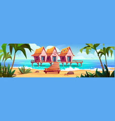 Tropical Beach Resort Panorama