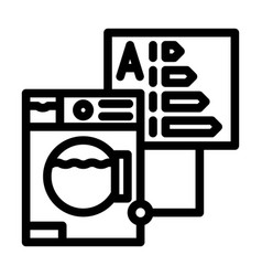 Appliances Energy Efficient Line Icon