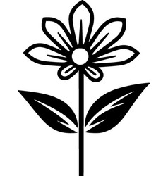 Birth Flower - Minimalist And Simple Silhouette