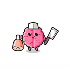 Brain Character As A Butcher