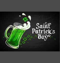 Saint Patricks Day With Beer