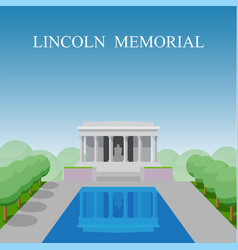 Lincoln Memorial In Washington Dc Distric