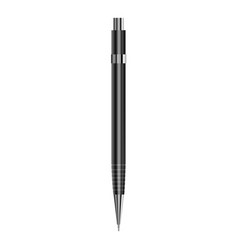 Black Pen Mockup Realistic Style