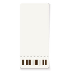 Event Seat Card With Code Paper Ticket Mockup