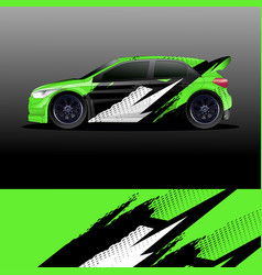 Rally Car Decal Graphic Wrap