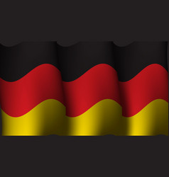 Germany Waving Flag Background Design