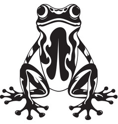 Skeletal Swamp Dweller Frog Skeleton Logo