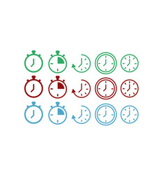 Time Icon Set