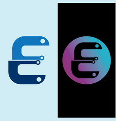 Letter E Logo