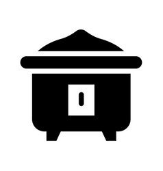 Multi Cooker Solid Icon Style