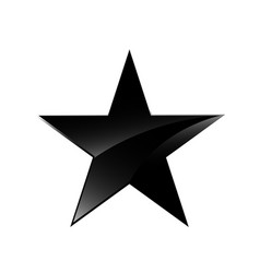 Very Black Star Logo Icon Concept Eps 10