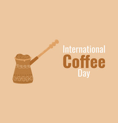 Coffee Day The Concept Of The Holiday