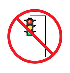 There Are No Traffic Lights Color Icon