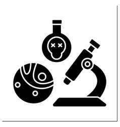 Toxicology Glyph Icon