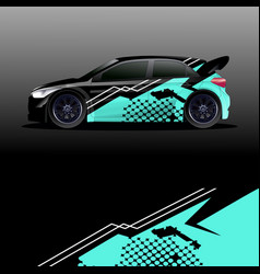 Rally Car Decal Graphic Wrap