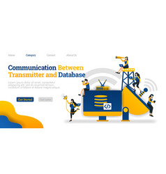 Communication Between Transmitter And Storage