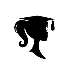 Head With Graduation Student Icon Image